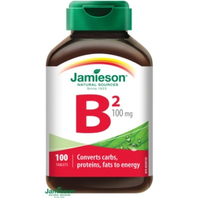 Jamieson Vitamin B2 riboflavin 100 mg 100 tablet