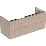 Geberit ONE - Шкаф за мивка 118х50х47 см, 2 чекмеджета, дъб 505.265. 00.5 (505.265.00.5)
