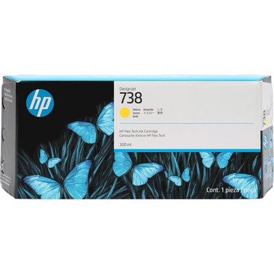HP 738 Yellow (676M8A)