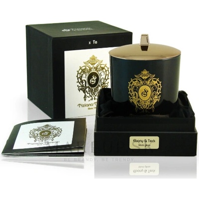 Tiziana Terenzi Ebony and Teck Black Maxi Glass 1000 g