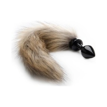 Ouch! Fox Tail Buttplug Black