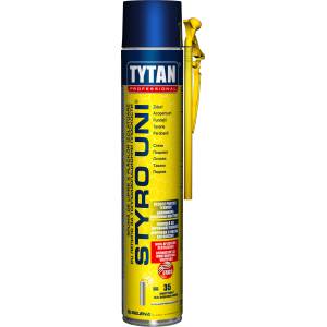Tytan ЛЕПИЛО ПУ ЗА ТОПЛОИЗОЛАЦИЯ tytan styro uni 750мл РЪЧНО (101452)
