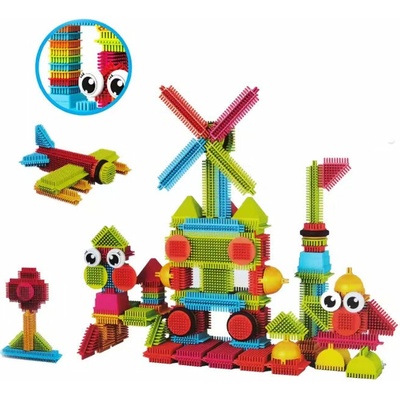 Lebula - Sada stavebních kostek 100ks ježci