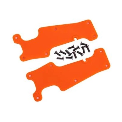 Traxxas Оранжев капак на предното рамо Traxxas (ляв и десен)