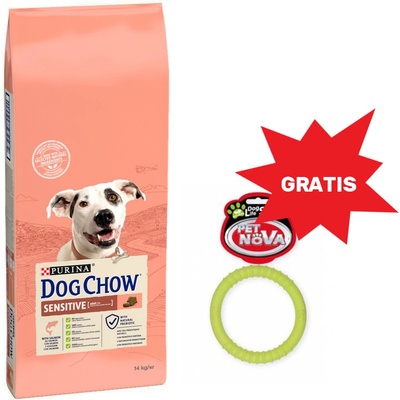 Purina Dog Chow Adult Sensitive Salmon & Rise 14 kg