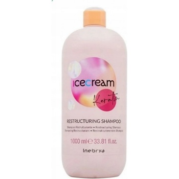 Inebrya Ice Cream Keratín Restructuring Shampoo 1000 ml