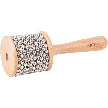 Classic World Educational Малка дървена кабаса с метални топчета (cwe70177)