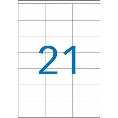 Etikety laser 70x42mm Agipa A4 100 hárkov
