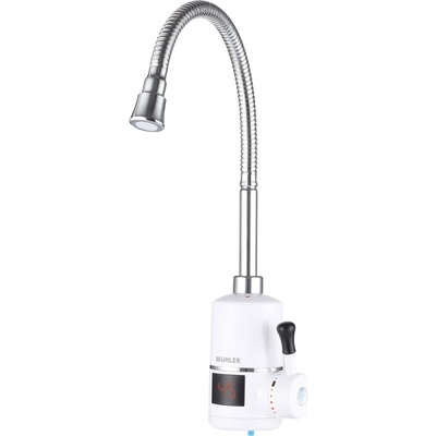 Водонагревател muhler mh-7533wdf, 3600w, led, гъвкав струйник, стена (1006886)