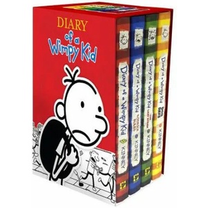 Diary of a Wimpy Kid Box of Books 1-4 | Jeff Kinney (ISBN: 9781419716690)