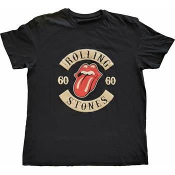 Image 1 of The Rolling Stones Sixty Biker Tongue Black M Риза (RSTS174MB02)