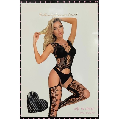 Body stocking Dámský síťovaný overal SG075