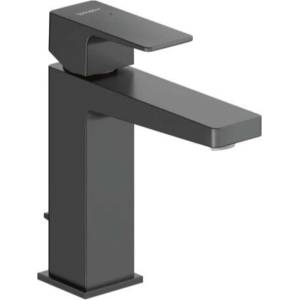 Duravit Manhattan - Смесител за умивалник със сифон, матово черно MH1020001046 (MH1020001046)