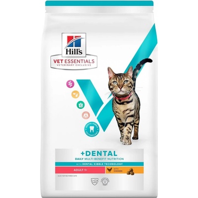 Hill’s Fel.Dry VE Mature Adult Dental Chicken 1,5 kg