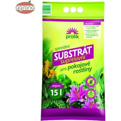 Forestina Profík supresívny substrát pre izbové rastliny 15 L