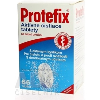 Protefix Aktivne čistiace tablety na zubnú protézu 66 tablet