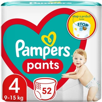 Pampers Памперс панталони Jumbo Pack Pants 9-15kg Maxi 4 (52бр. ) (81748915)