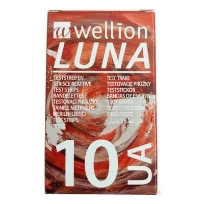 Wellion LUNA UA Testovací proužky 10 ks