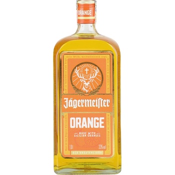 Jägermeister Orange 33% 1 l (holá láhev)