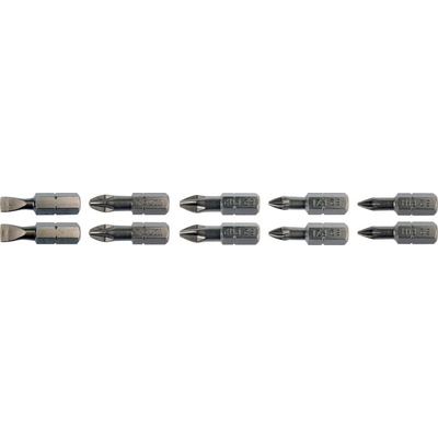 Sada bitov YATO 1/4" 10ks, 5,6mm, 2xPH1, 2xPH2, 2xPZ1, 2xPZ2