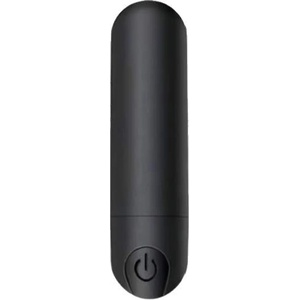  Вибриращ булет с презареждаща се батерия "vibe x black" 8 см