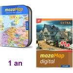 Moza Исторически атлас многоезичен - Extra издание, 1 година (MS-4098D-1)
