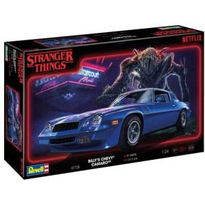 Revell Пластмасов модел STRANGER THINGS кола 07728 - Chevy Camaro Z/28 (1: 24)