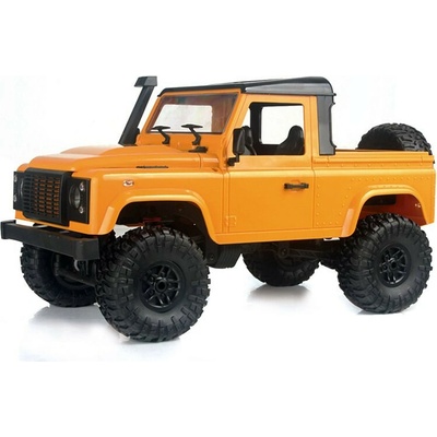 AMEWI RC D90 Land Pick-Up Crawler SUV 4WD Yellow RTR 1:12