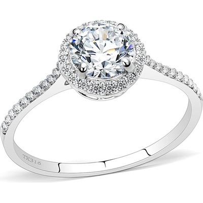 Mabell Dámský prsten z chirurgické oceli SABINA CZ221DA022 5C45