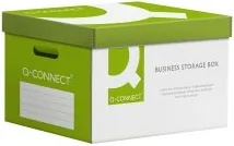 Q-Connect Архивен кашон 51.5х30.5х35см зелен