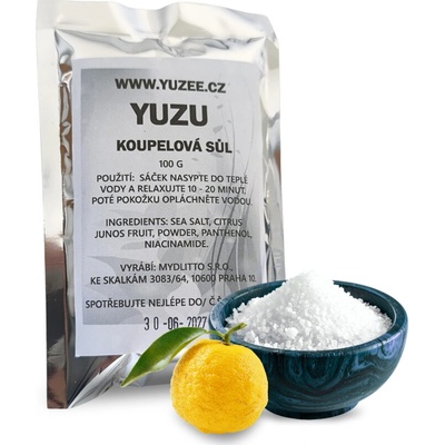 YUZEE Koupelová sůl s Yuzu 100 g