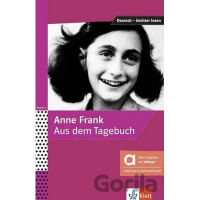 Aus dem Tagebuch der Anne Frank (A2-B1) - Buch - Libuše Štědrá Václav, Filip, Anne Franková