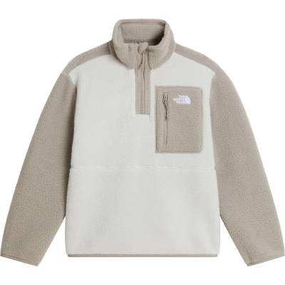 The North Face Детски поларен пуловер The North Face Kid's Teen Yumiori 1/4 Zip Jacket Fleece jumper - Cumulus Cloud / Stone Slab (704-6518-0212)