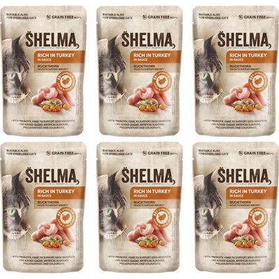 Shelma Rich in turkey in sauce 6 x 85 g