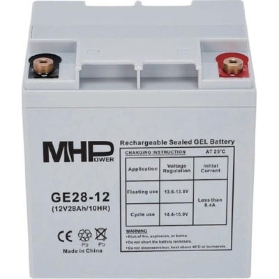 MHPower 12V 28 Ah GE28-12 GEL