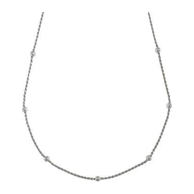 InfinitySilver Stříbrný řetízek valis s kuličkami 1201025B45
