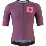 Nalini Мъжка фланелка с къс ръкав за колоездене Nalini Xskin Speed Jersey Cycling jersey - Langhe / Fuxia - размер XL (056-4017-0115)