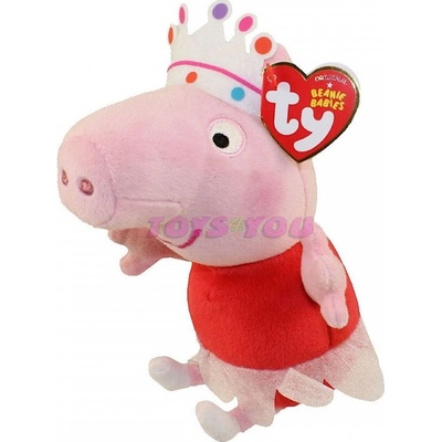 Beanie Babies Peppa Pig Peppa balerína 15 cm