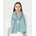 Magic Linen šál Teal blue
