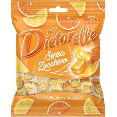 Dietorelle cukríky pomaranč bez cukru 70 g