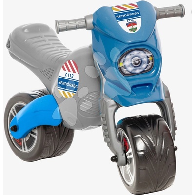 Dohány motorka Cross maxi veľká modrá 76*39*54 cm