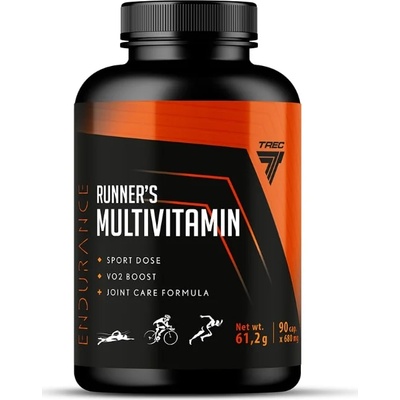 Trec Nutrition Endurance Runner's Multivitamin, 90 капсули, Trec Nutrition