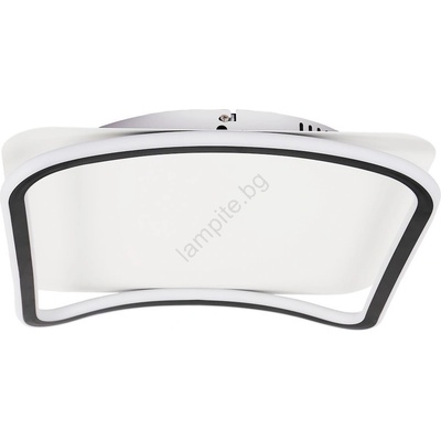 MILAGRO LED плафон CALI LED/30W/230V 40x40 cm черен (MI2876)