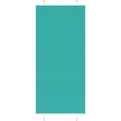 VidaXL Roleta plisé Zelená Benzínová 85x200 cm