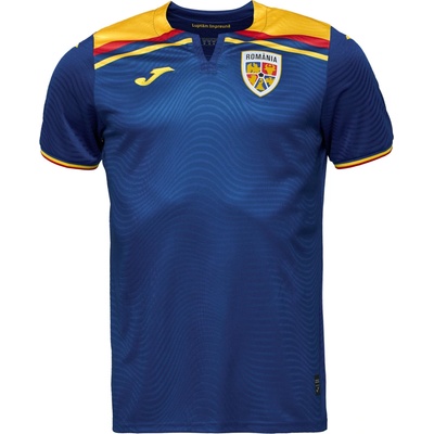 Joma FED. FUTBOL RUMANÍA 3RD SHORT SLEEVE T-SHIRT Modrá Žltá