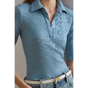 Lauren Ralph Lauren тениска с яка дамска (200P10120) - answear - 132,98 лв