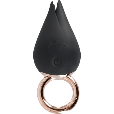 Belou - акумулаторен, водоустойчив клиторен вибратор (черен)
