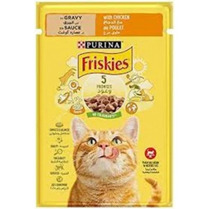  Котешка храна Friskies с пиле 85гр