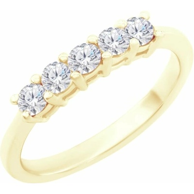 Eppi prsteň osadený lab grown diamantmi Klein R43873