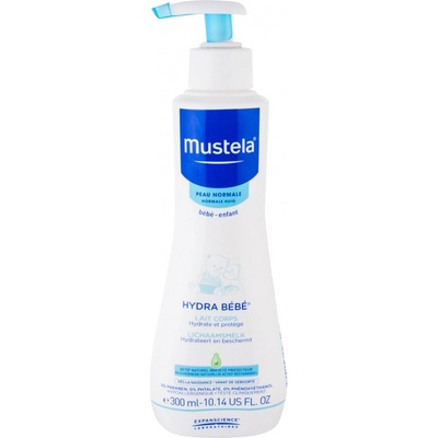 Mustela Hydra Bébé Body Milk hydratační tělové mléko pro děti 300 ml
